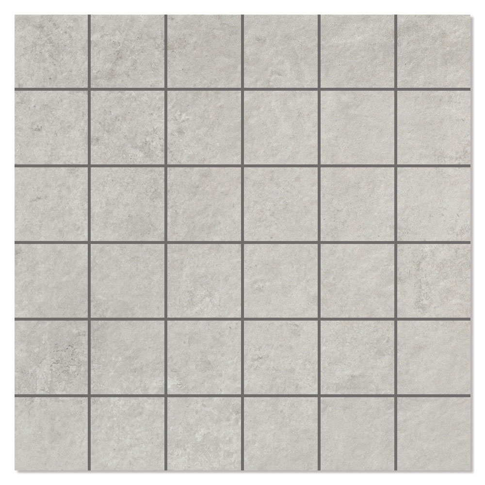 Mosaikkflis Zeed Grå Matt 30x30 (5x5) cm